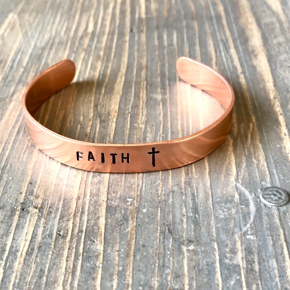 handmade Jewelry - Hand stamped adjustable metal cuff bracelet handmade Jewelry - Hand stamped adjustable metal cuff bracelet